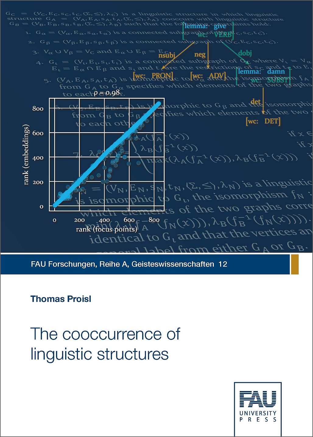 Proisl, Thomas. 2019. The Cooccurrence of Linguistic Structures. Erlangen: FAU University Press.